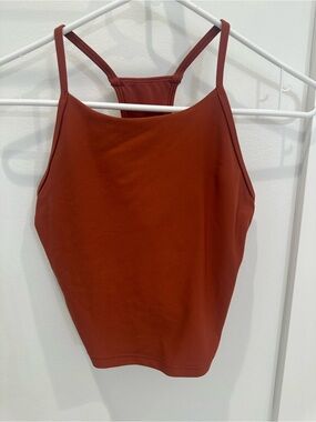 Old Navy Rust Colored Tank Top with Racerback